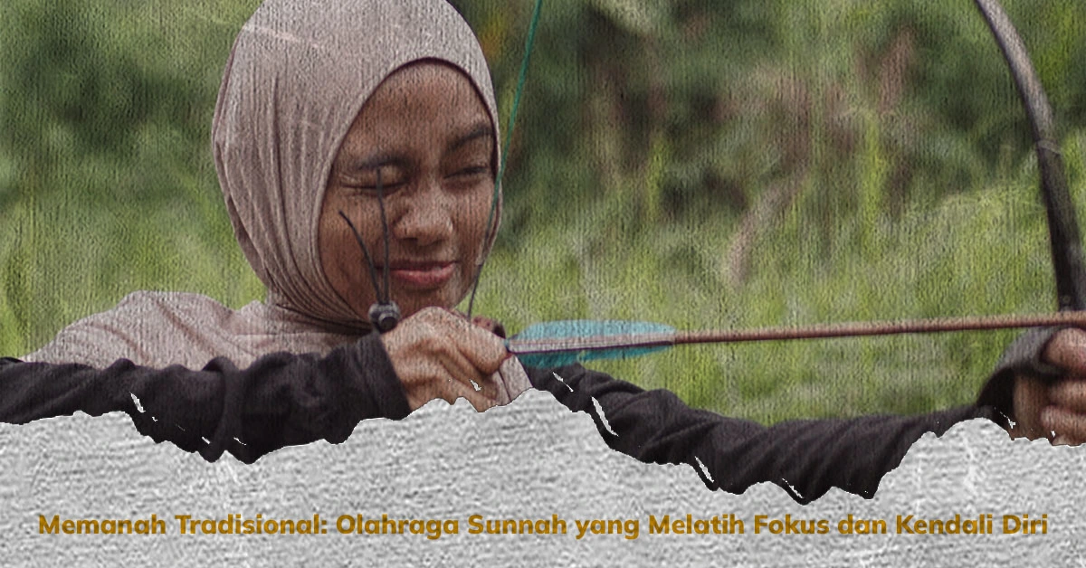 Kegiatan memanah tradisional bersama komunitas di Barokah Stable